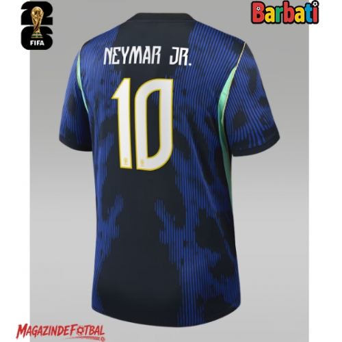 Brazilia Neymar Jr #10 Tricou Fotbal Replică Mondial 2026 Barbati Deplasare Brazilia Neymar Jr #10 Tricou Fotbal Replică Mondial 2026 Barbati Deplasare